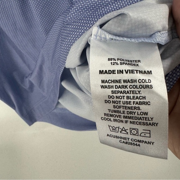 Footjoy-FJ Golf ShortSleeve Athletic Fit‎ Polo Shirt - Picture 6 of 9